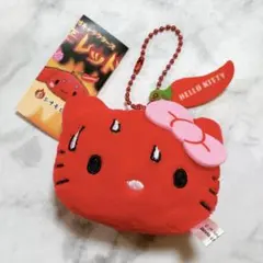 サンリオキャラクターズ リンリン鈴 ぬいぐるみ 激辛レッド ハローキティ