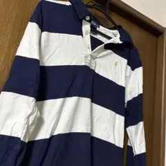 Polo by Ralph Lauren XL ストライプポロシャツ