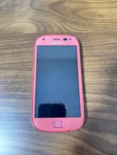 【ジャンク】ドコモ　らくらくスマートフォン　docomo F-04J ピンク