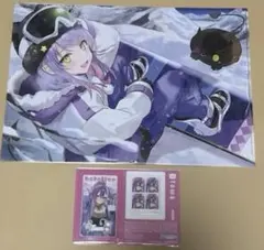 ♦ローソン×ホロライブ 2026 クリアファイル&シート常闇トワセット