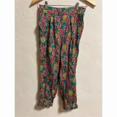 レア✨パイナップル柄 イージーパンツ 【S】