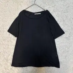 Acne Studios アクネストゥディオズ リヨセルカットソー美品 黒のサムネイル