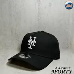 【海外限定モデル】 メッツ 9FORTY A-Frame ブラック キャップ ⑥