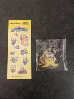 ミニオンズ　キーリング ステッカーセット