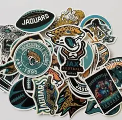 NFL ジャクソンビルジャガーズ　ステッカーセット 防水　アメフトステッカー