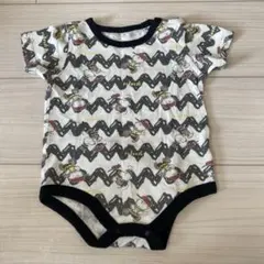 スヌーピー　ロンパース　半袖