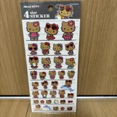 日焼けキティ　4サイズステッカー
