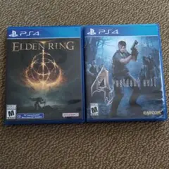 Elden Ring & Resident Evil 4セット海外版 おまけ付き