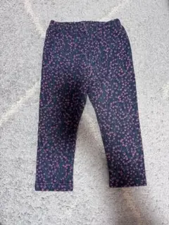 花柄ネイビー ボトムス サイズ90
