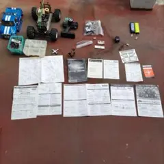 タミヤ CR-01 クローラー車ベースに！ メカ・プロポ付きフルセット