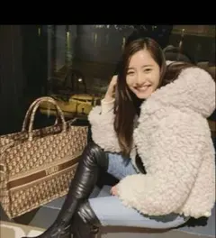 最終価格【ZARA】新木優子さん着用　美品　希少　ジャケット　ファーコート　SM