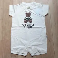 新品 GELATO PIQUE ベア ロンパース 80-90