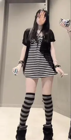 ボーダーワンピース