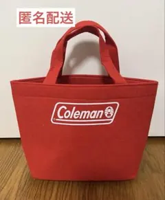 【新品未使用】Colemanコールマン フェルトミニトートバッグ