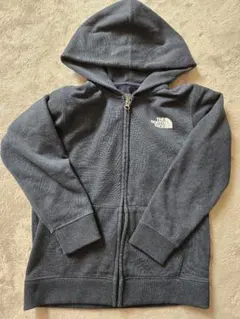 THE NORTH FACE 　キッズ　ノースフェイス　紺パーカー 120
