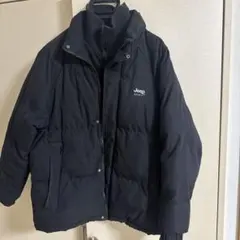 Jeep ブラック ダウンジャケット