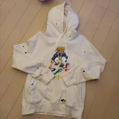Polo Ralph Lauren クマイラスト パーカー XS