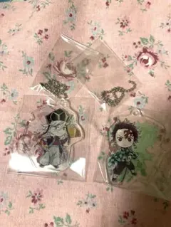 鬼滅の刃 一番くじ 炭治郎 童磨 アクリルチャームDemon Slayer