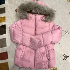 Tommy Hilfiger ピンクダウンコート　サイズ140