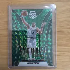 Jayson Tatum Mosaic Green Prizm Elevate