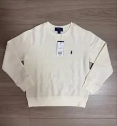 POLO RALPH LAUREN アイボリー　トレーナー S
