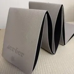 créer ヨガマット 折りたたみ 6mm グレー