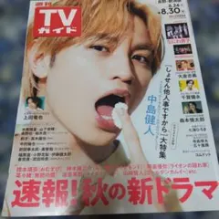 TVガイド★2024 8.30 号 長野・新潟版 中島健人さん表紙