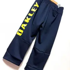 新品 未使用 OAKLEY オークリー ジャージパンツ 7部丈 S 濃紺