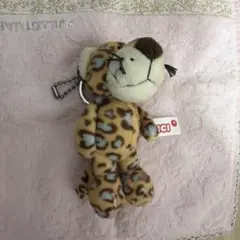 nici ヒョウ ぬいぐるみ キーホルダー