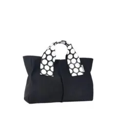 【即購入可★美品】COUDRE ワイドハンドルショートトート　ドット 即購入可☆美品】COUDRE ワイドハンドルショートトート ドット - メルカリ