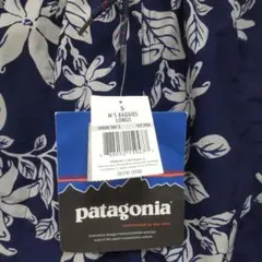 patagonia M's BAGGIES LONGS S 花柄 総柄 ネイビー
