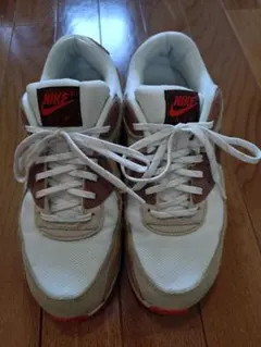 Nike Air Max ホワイト/ベージュ/レッド スニーカー