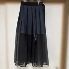 シアープリーツスカート ブラック HAREのサムネイル