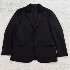 美品　UNIQLO 感動ジャケット テーラードジャケット　ネイビー　S