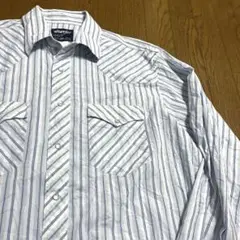 【美品】ラングラーカウボーイカットシャツ16-34