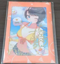 ホロライブ 大空スバル 誕生日記念2024 直筆サイン チェキ風カード