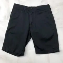 グリーンレーベルリラクシング コットン ハーフパンツ S メンズ ブラックのサムネイル