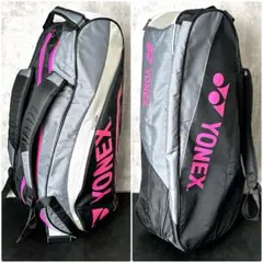 ✨美品✨ YONEX ラケットバッグ ブラック ピンク