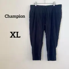 Champion 【XL】 ブラックパンツ 七分丈 ポリエステル スポーツ