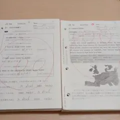 公文 英語J2（JⅡ）教材プリント200枚 ・解答 - メルカリ