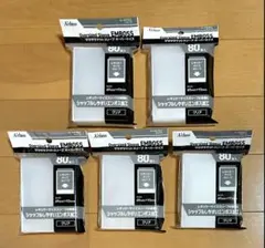 アクラス ザラザラマットスリーブ オーバーサイズ（80枚入）×5セット