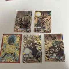 ドラゴンボールスーパーダイバーズ PUR4枚＋GDR1枚+おまけ付き
