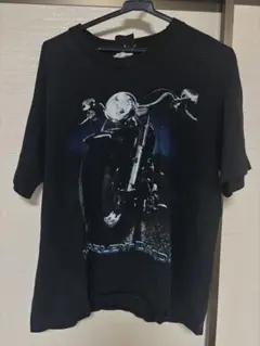 HARLEY-DAVIDSON バイクプリント Tシャツ