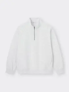 ヘビーウェイトスウェットハーフジッププルオーバー(長袖)
