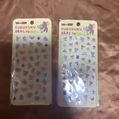 TOM＆JERRY＆TAFFYトムとジェリー ボンドロシール ボンボン　２個