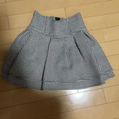 美脚になれるスカート 千鳥柄(インナーパンツ付き) xs ミシェルマカロン