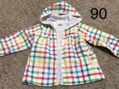 アウター ジャンバー　90サイズ　ムージョンジョン　シャカシャカ