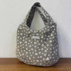 口布ファスナー★ラウンドバッグ　ハンドメイド／Forest  vol.1