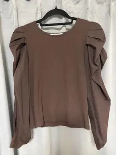 archives ブラウン パフスリーブ 長袖シャツ