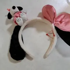 ユニバ　USJ スヌーピー ベル　耳付きカチューシャ